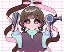 ポップな人物イラスト・SNSアイコン描きます ビビッドな色柄で、あなたの「好き」をイラストに イメージ2