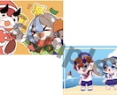 商用利用込み！もちっとデフォルメ描きます サムネイルやアイコンにいかがですか？ イメージ4