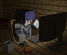 動画映えするマインクラフトのスキン作ります 大人気歌い手グループのマインクラフトスキン担当 イメージ4