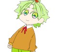 オリキャライラストの等身やSDイラストお受けします 季節イラストやお誕生日絵などの多人数多装飾ご依頼枠になります イメージ3