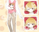 立ち絵制作いたします TRPG等で使用できるイラストを制作いたします イメージ2