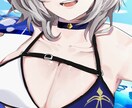可愛らしい女の子の絵を描きます 輝いているような絵を描きます!! イメージ3