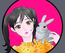 あなたのスキ！をアイコンにします 好きなものがひと目でわかるSNSアイコンを描きます。 イメージ1