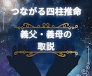 義父母の受け流し方教えます 相手を知って、苦手なところは流してしまいましょう イメージ1
