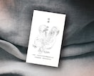 クリエイター向け◆作品の世界観を名刺で表現します 現役画家があなたの世界観を名刺一枚にデザインします イメージ6