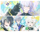 商用利用可◎厚塗りで映える一枚絵描きます MVやサムネイルに！世界観表現します！ イメージ6