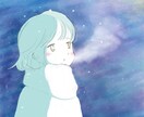 淡い色使いでイラスト作成します 淡い色使いでゆるかわいいイラストを作成します。 イメージ1