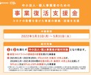 事業復活支援金！登録確認機関が事前確認を承ります 事業復活支援金の登録確認機関（行政書士）です。 イメージ2