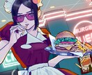 SNSで使えるアイコンや一枚絵をお描きします 厚塗りイラストであなたのイメージにお応えします イメージ5