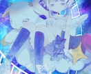 可愛いお顔のイラストを描きます 最短3日❕透明感のある塗りと、可愛いイラストが得意です❕ イメージ2