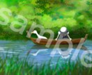 雰囲気重視のイラスト制作します 抜け感のある背景と柔らかな線画で生き生きとしたイラスト制作✐ イメージ6