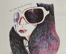 ペン画タッチのイラスト水彩画 描かせていただきます もれなくミニイーゼル画をおまけでプレゼント！ イメージ3