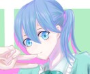 あなたのSNSキャラクターアイコン描きます 綺麗、かわいい、かっこいい様々なイラストを提供します イメージ3