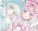 今だけ固定価格！綺麗で可愛いイラスト何でも描きます 3名様限定！短期納期◎7月20日まで！この機会に是非⟡ イメージ1