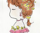手描きでメッセージカードなどを描きます 手描きなので一点ものです。ほんわかイラストになります。 イメージ2