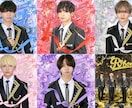 アイドル(メンズも!)のアー写デザイン承ります 納期短縮！流行りの可愛いコラージュ作ります！ イメージ2
