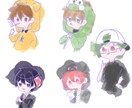 無制限で絵の具のようなゆるい絵を描きます 一枚絵/アイコン/歌ってみた/等の相談はお気軽にください イメージ5