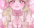 キラキラかわいいくあなたの個性を表現します そこに生きているようなキャラで心にのこる絵を イメージ6