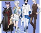TRPGやゲームで使用できる立ち絵制作します 亜人やモンスター、動きのあるポーズでも描きます！ イメージ5