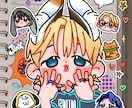 かわいいちびキャラ描きます うちの子・オリキャラ一枚絵対応 イメージ1