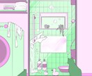 日常の一部を切り取ったような景色を描きます 生活感のある絵が得意です！(だらしのない部屋ならなおよし！) イメージ5