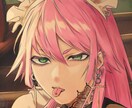 SNSや配信のアイコン描きます SNSや配信のお顔となるアイコンを華やかにします！ イメージ3