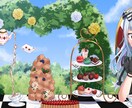 可愛く華やかなイラスト描きます 1枚イラスト、動画用イラスト等お気軽にご相談下さい イメージ7