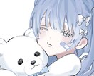 SNSアイコン用の可愛い女の子を描きます 心を込めて可愛く魅力的な女の子を描きます！ イメージ4