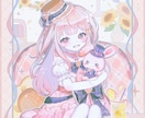 やさしい色合いで華やかな等身イラストを描きます 表情差分・立ち絵・サムネ対応！ご希望のキャラクター描きます イメージ3