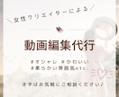 Youtube/SNS/その他動画編集承ります 安心・丁寧なやりとりでイメージに合わせて編集致します！ イメージ1