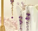 ディップアートで花のアクセサリーをお作りします ご希望の色、アクセサリーの種類、大きさをご記入ください。 イメージ9