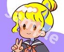 ポップなかわいいアイコン作成します オリジナルであなただけのアイコンを作成できます イメージ5