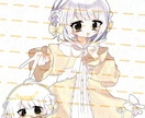 萌えかわいいイラストお描きします アイコン・サムネイル・詰め込み等 明るい萌え絵を制作します！ イメージ5