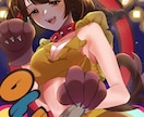 歌ってみたサムネイル/活動用　イラスト製作致します 歌ってみた/活動用/動画用に　可愛い女の子描きます！ イメージ9