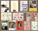 三つ折りプロフィールブック作成できます 【印刷会社提携&割引クーポンあり】A5サイズ仕上がり イメージ9