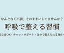 自律神経の乱れや不安を呼吸でラクに整えます なんとなく不調・自律神経の乱れでつらい方に イメージ1