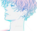 アンニュイ×クールな人物イラストを描きます アイコン・似顔絵・表紙用等お気軽にご相談ください＾＾ イメージ2