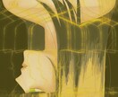 淡くて雰囲気のある一枚絵描きます 個性的なタッチの絵で目を惹く人物絵を求めている方へ イメージ6