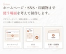 想いや事業の魅力を反映するロゴを丁寧に作成します 限定３名様価格｜HPやSNSでも使いやすいロゴをご提案 イメージ5