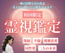 初回限定｜恋の悩みを本格霊視で読み解きます 魂の波動を読み取り、見えない想いに言葉を与えます イメージ1