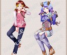 配信や動画におすすめ！サムネイルイラスト制作します サムネはもちろんSNSアイコンにもぴったり！贈り物としても◎ イメージ2