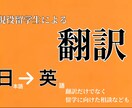 現役留学生が安く英語翻訳•添削します お得な価格で現役留学生がリアルな経験を活かしてサポートします イメージ1