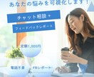 チャットで悩みを整理し書面でフィードバックします 話して終わりじゃない。形に残る悩み整理サービス イメージ1