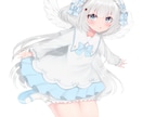 可愛い女の子のイラスト描きます 歌ってみた/動画サムネイル/立ち絵/グッズ/宣伝用イラスト等 イメージ7