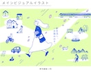 手描きで温かみのあるカットイラストを描きます webに最適！SNS、ブログ、印刷物などにも使えます！ イメージ5