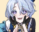 人物イラスト承ります 可愛いキャラクターが得意!立ち絵やデザインなどもお任せ下さい イメージ3