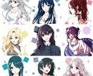 きれい系アイコン・イラスト制作します Twitter、Instagramをオシャレのアイコンに＊ イメージ2