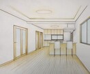 図面じゃわからない仕上がりイメージをパースにします 図面だけでは仕上がりのイメージがわかない…を解消します。 イメージ1
