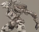 ラフ（落書き）、設定からオリジナルのメカを描きます 商用利用・著作権譲渡可能です！(別途オプション) イメージ4
