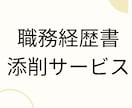 職務経歴書の添削、編集、アドバイスします あなたの強みも引き出します！添削例はサブ画像を参照ください。 イメージ1